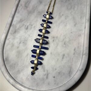 Kendra Scott Fall 2016 Lapis Geometric Necklace